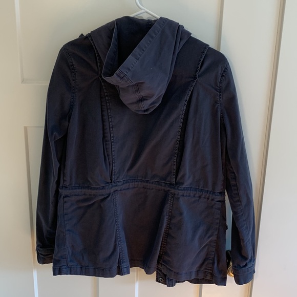 Blue utility jacket - Picture 2 of 5